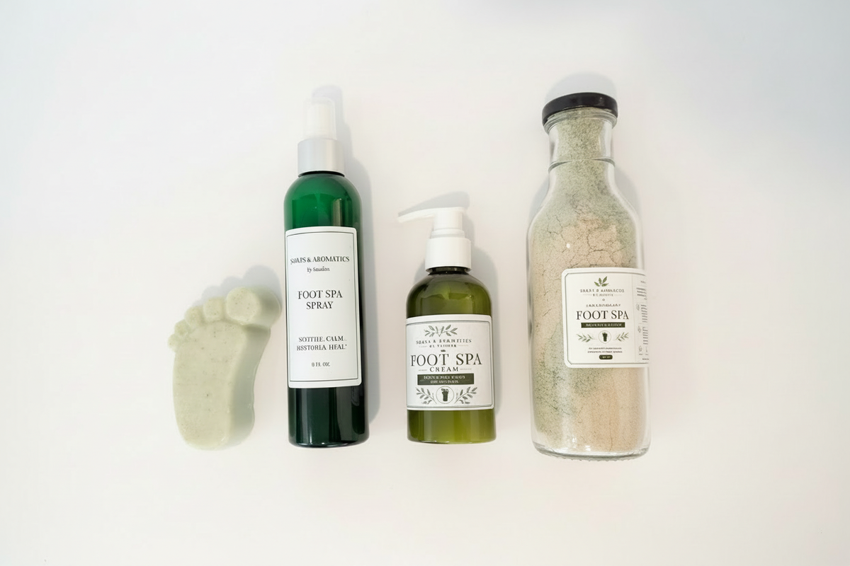Foot Spa Collection - Upright White Background