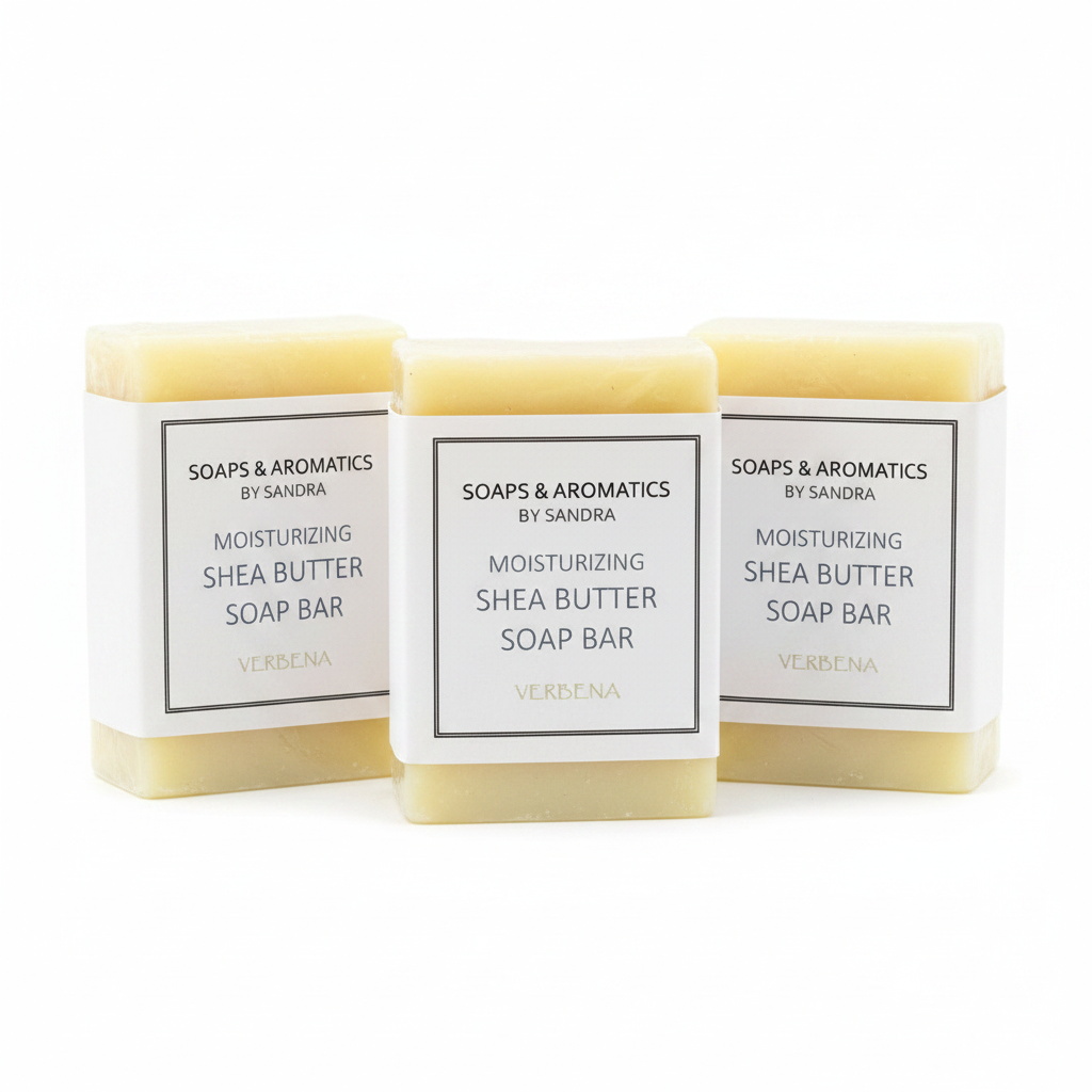 3 Shea Butter Soap Bars