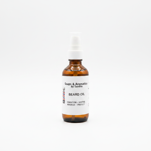 Beard Oil - White Background