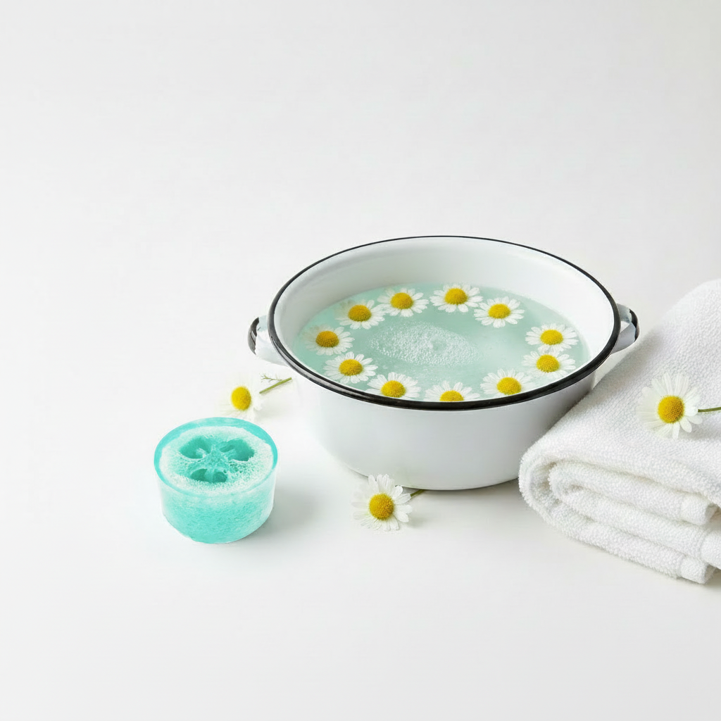 Foot Spa Luffa Bar No Branding
