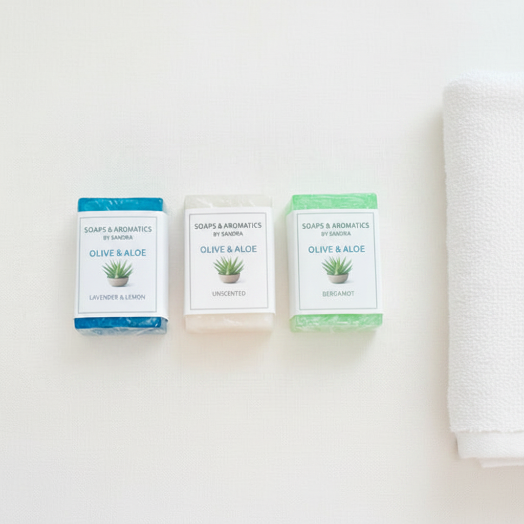 Olive & Aloe Soap Bars